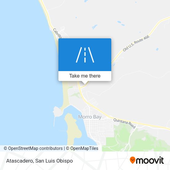 Atascadero map
