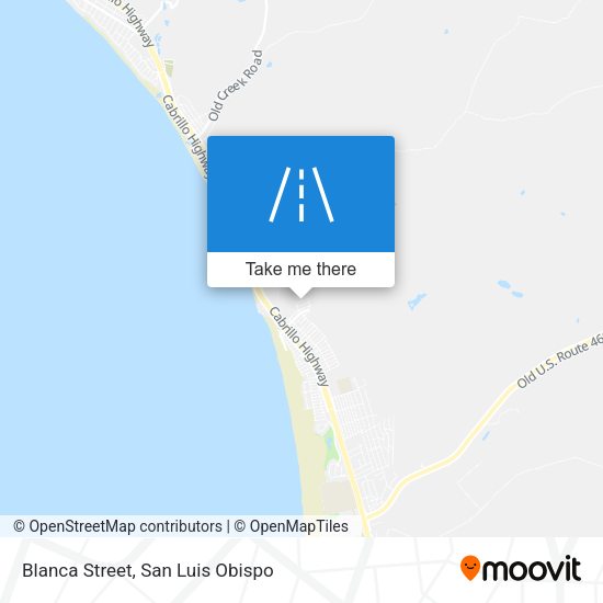 Blanca Street map