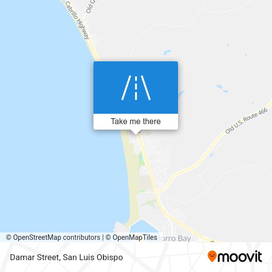 Mapa de Damar Street