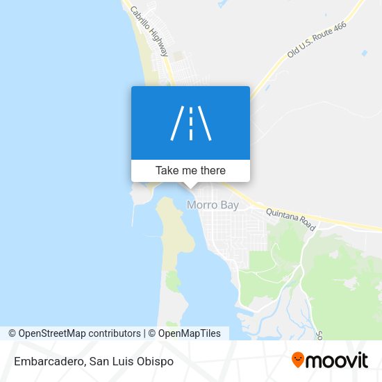 Embarcadero map