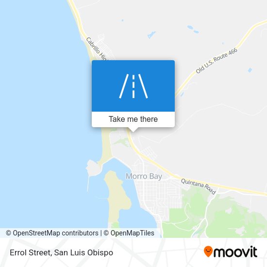 Errol Street map