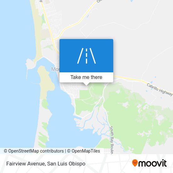Mapa de Fairview Avenue
