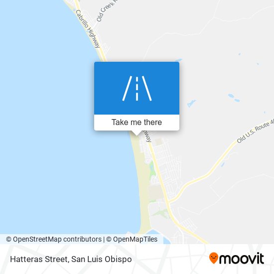 Hatteras Street map