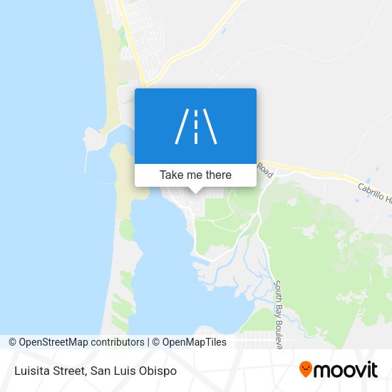 Mapa de Luisita Street