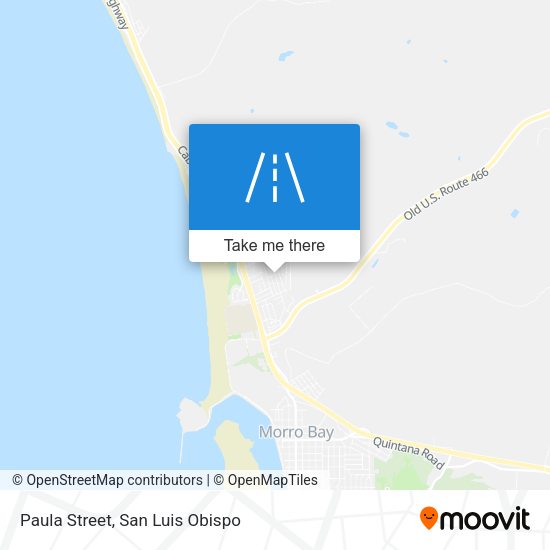 Paula Street map