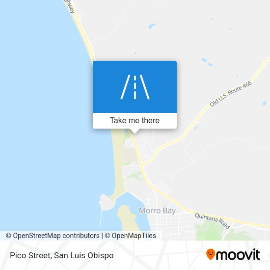 Mapa de Pico Street