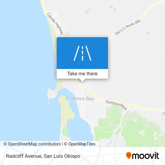 Radcliff Avenue map