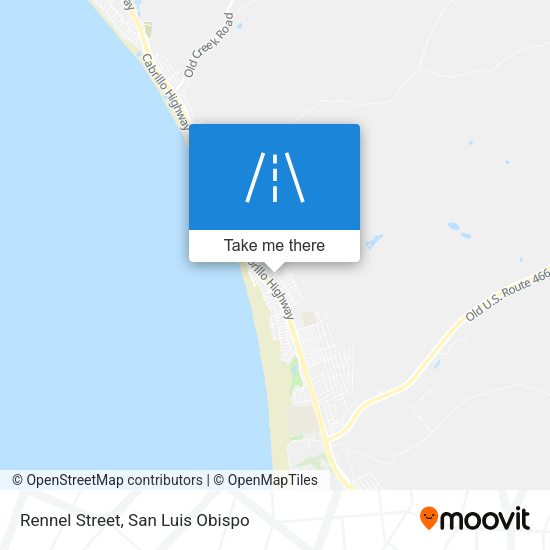 Mapa de Rennel Street