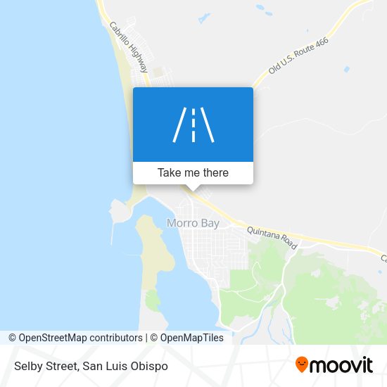 Selby Street map