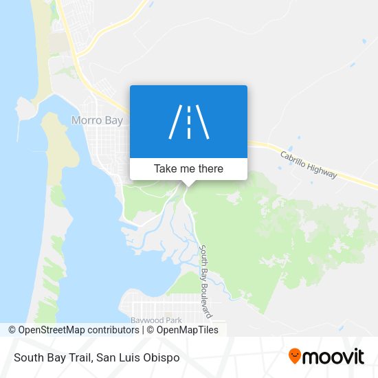 South Bay Trail map