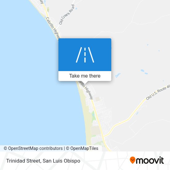 Mapa de Trinidad Street