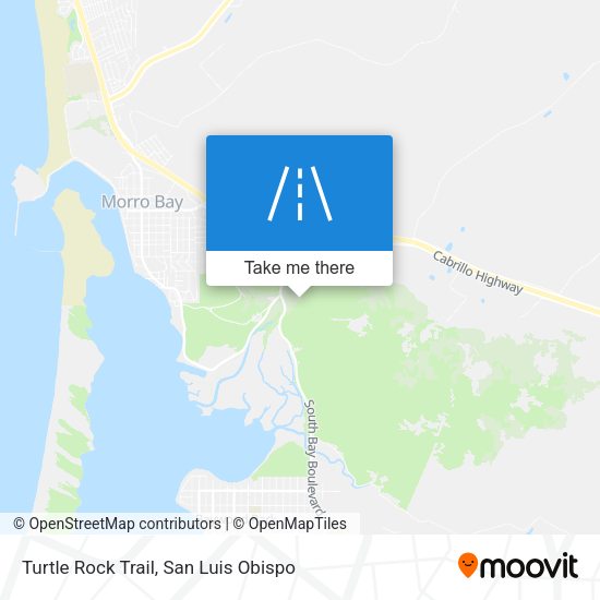 Turtle Rock Trail map