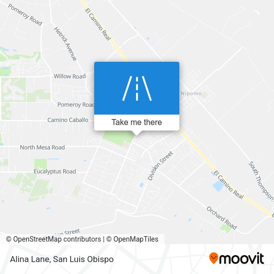 Mapa de Alina Lane