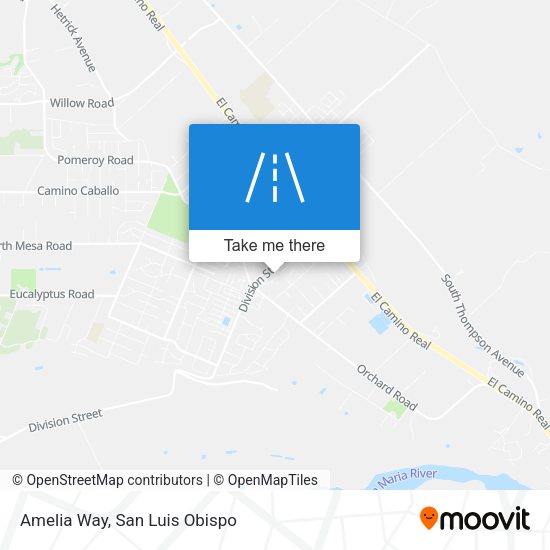 Mapa de Amelia Way