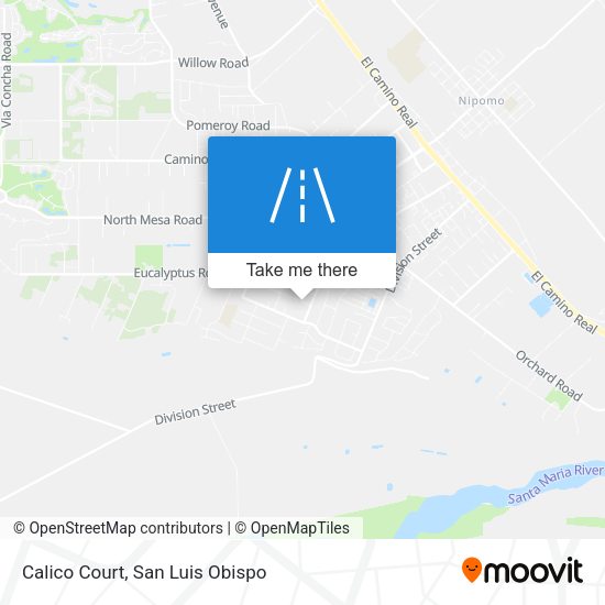 Calico Court map