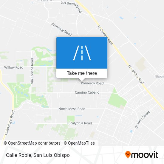 Calle Roble map
