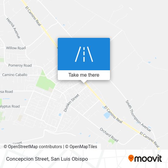 Concepcion Street map
