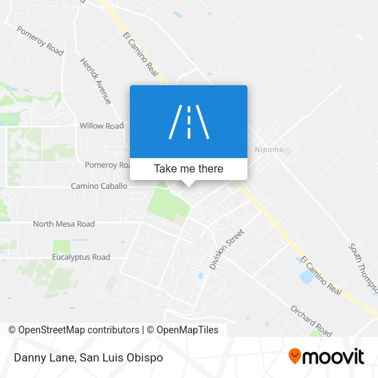 Mapa de Danny Lane