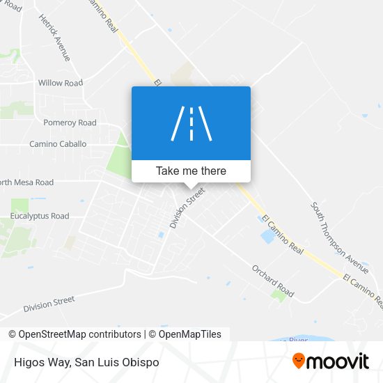 Mapa de Higos Way