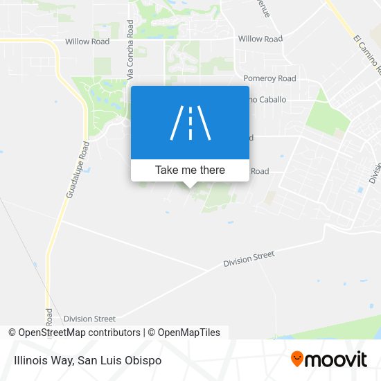 Mapa de Illinois Way