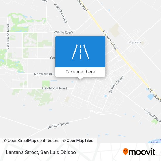 Lantana Street map