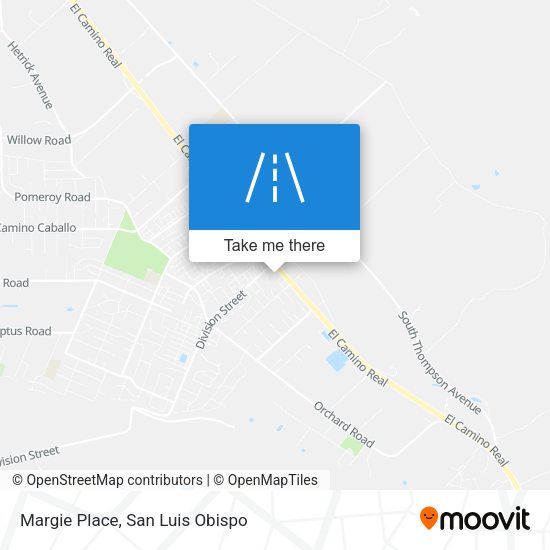 Mapa de Margie Place