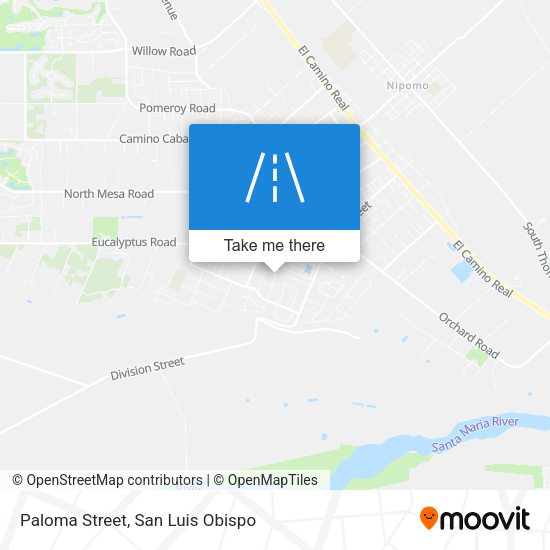 Paloma Street map