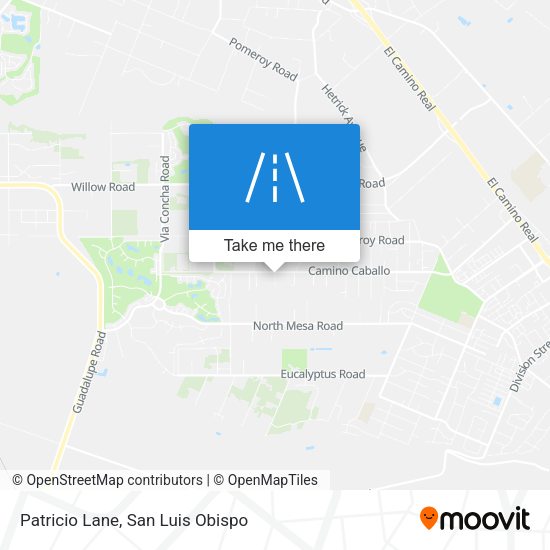 Patricio Lane map