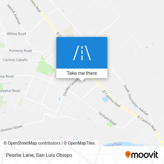 Pearlie Lane map