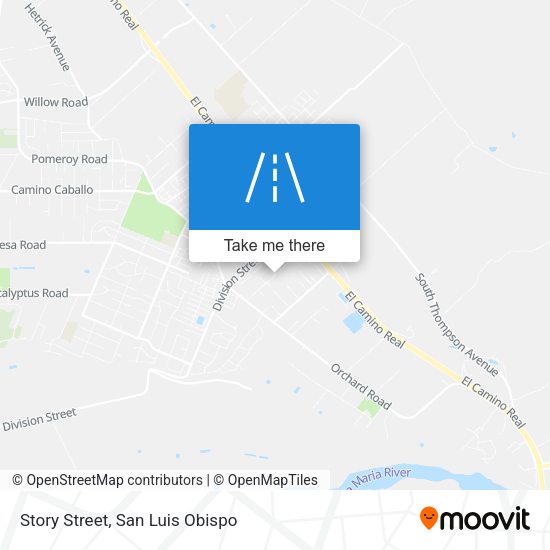 Story Street map