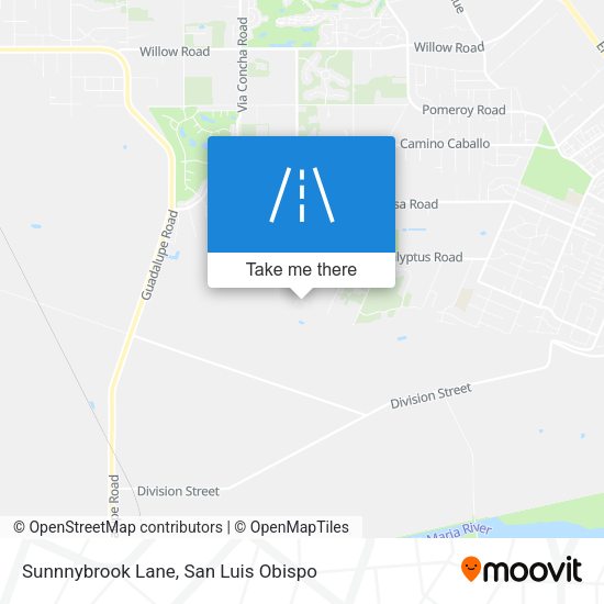 Sunnnybrook Lane map