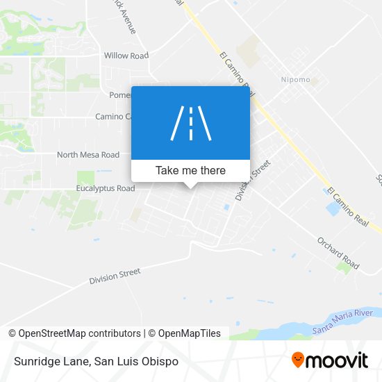 Sunridge Lane map