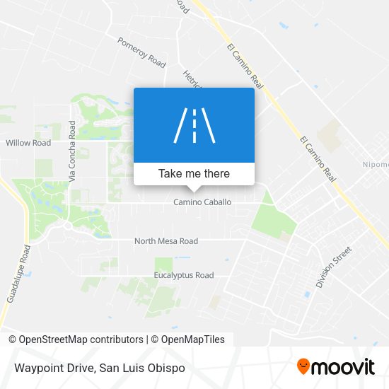 Waypoint Drive map