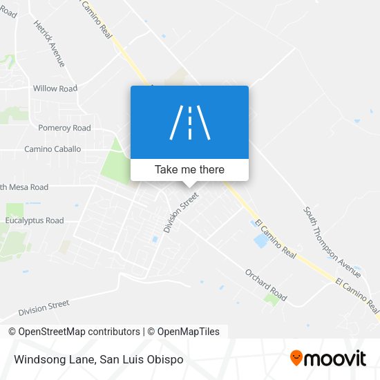 Mapa de Windsong Lane