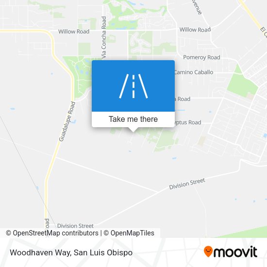 Mapa de Woodhaven Way