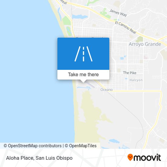 Aloha Place map