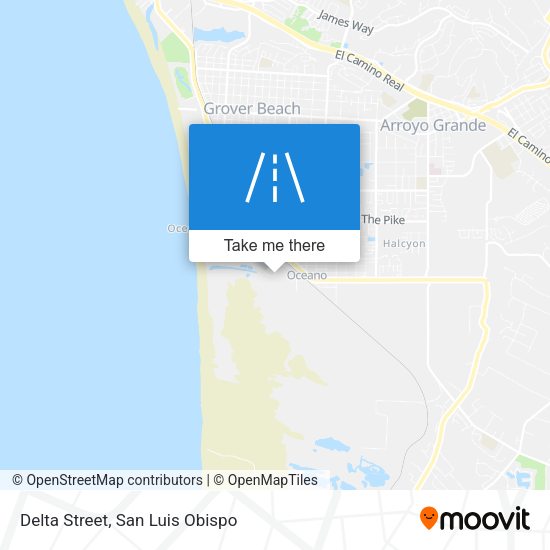 Mapa de Delta Street