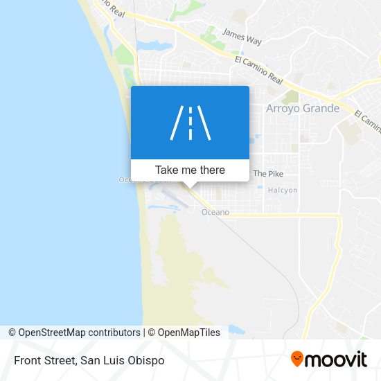 Front Street map
