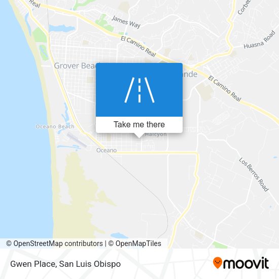 Gwen Place map