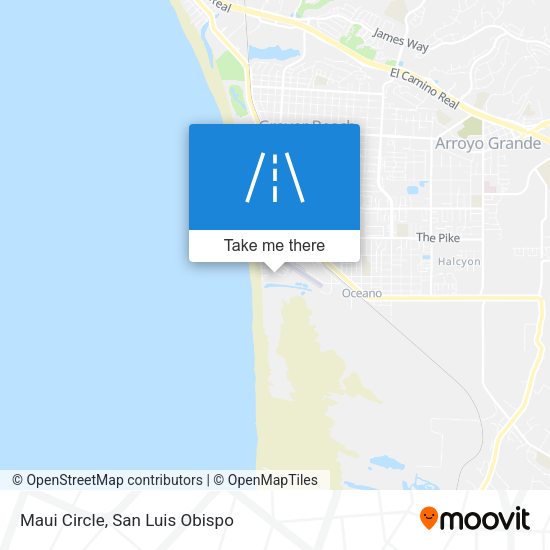 Maui Circle map