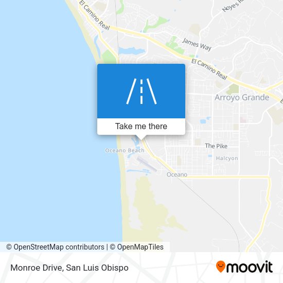 Mapa de Monroe Drive