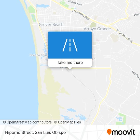 Nipomo Street map