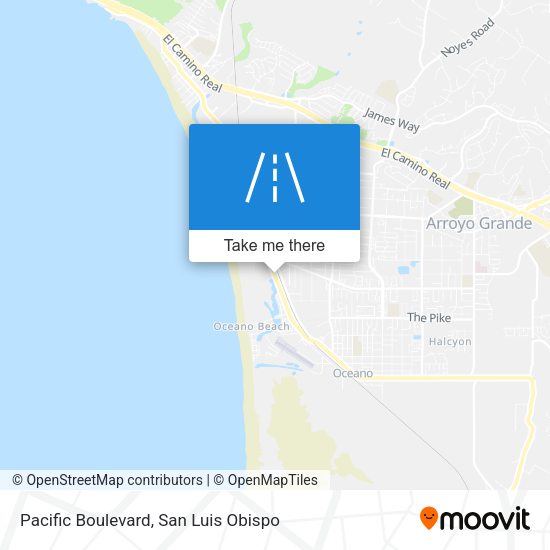 Mapa de Pacific Boulevard