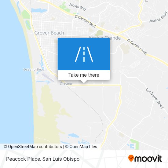 Peacock Place map