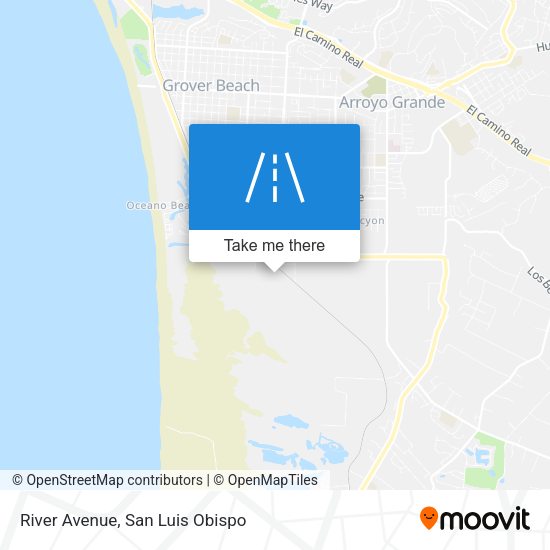 River Avenue map