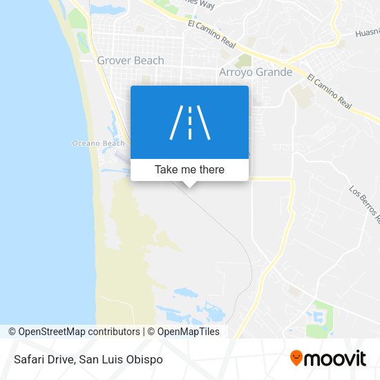Mapa de Safari Drive