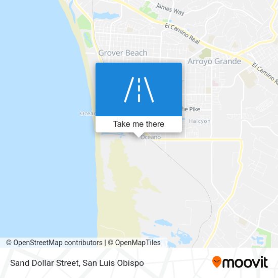 Sand Dollar Street map