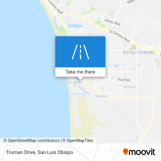 Mapa de Truman Drive