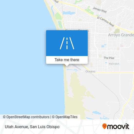 Mapa de Utah Avenue