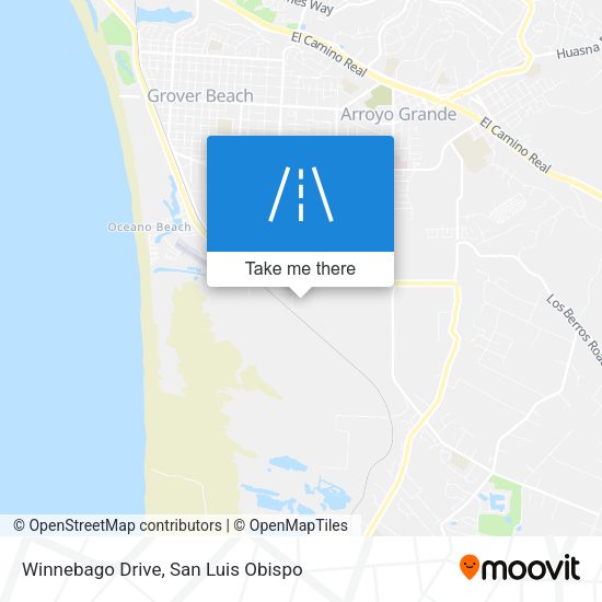 Winnebago Drive map